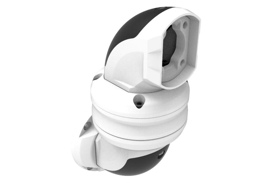 Duvar montaj modülü yatay çıkışlı